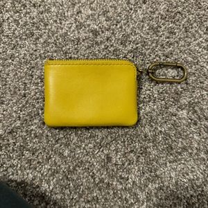 Madewell zippered card holder